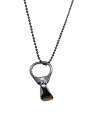 Bit Pop AUSTIN - Silver Pendant Necklace