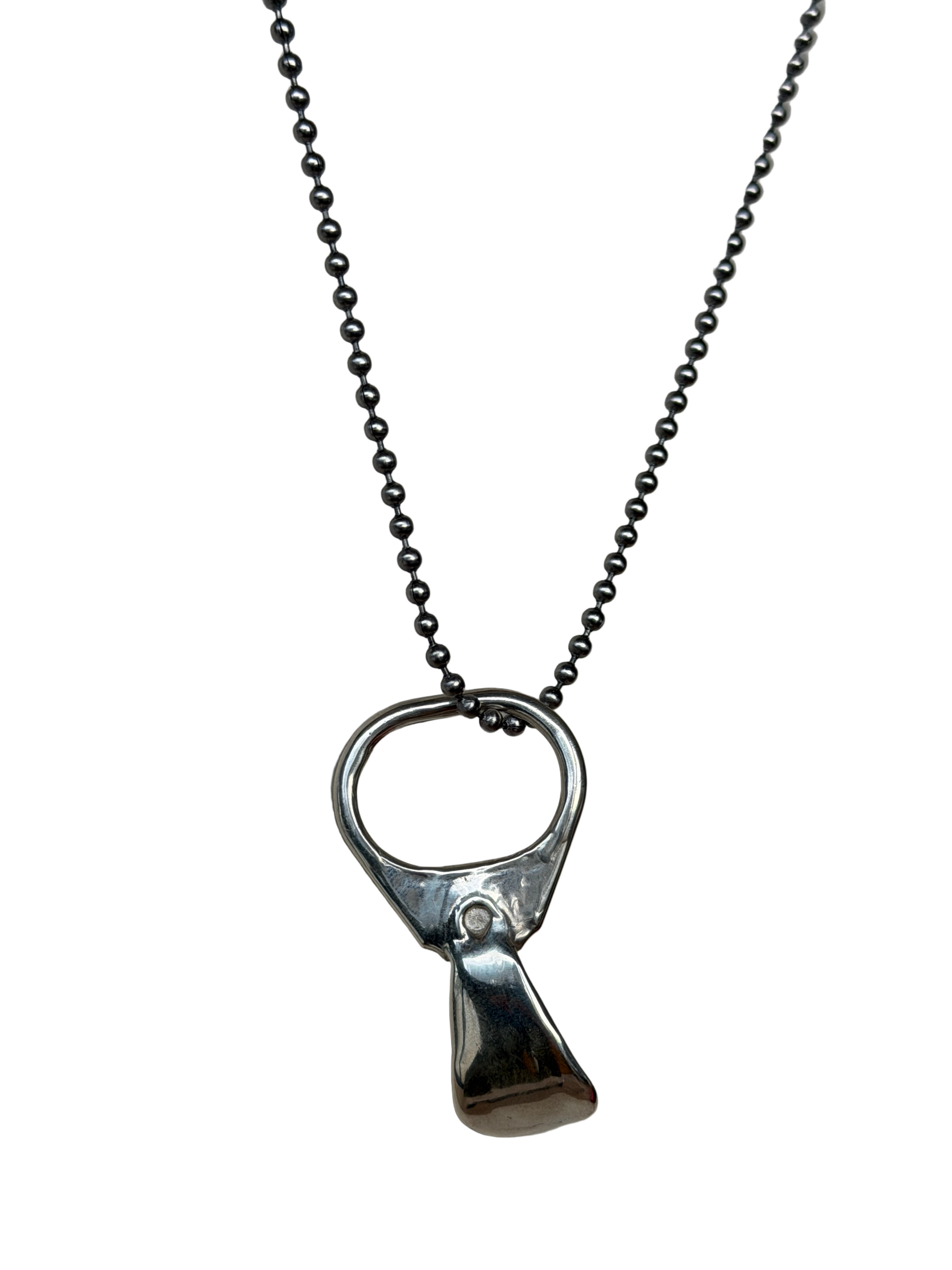 Bit Pop AUSTIN - Silver Pendant Necklace