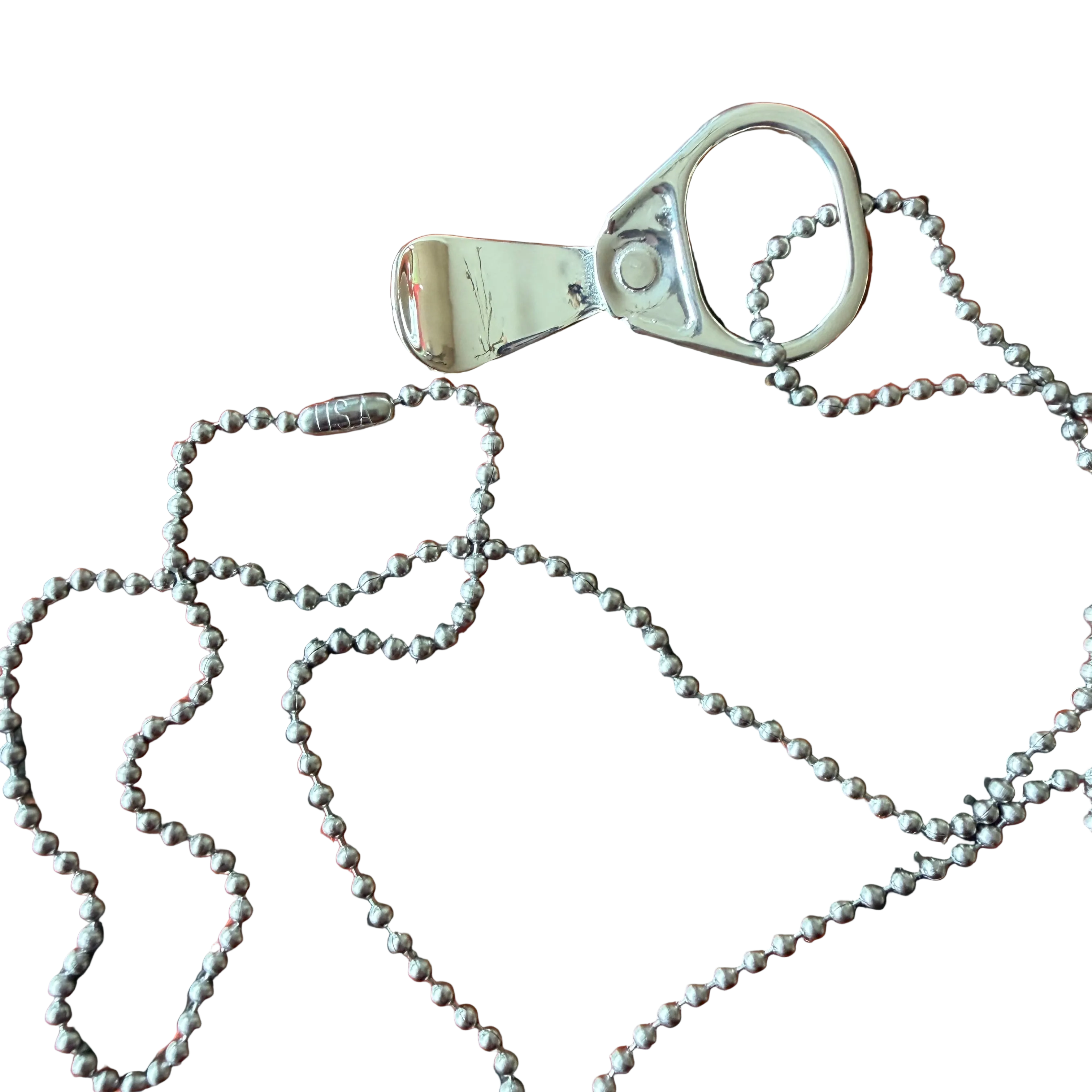 Sterling Silver on Silver Chain - Bit Pop AUSTIN