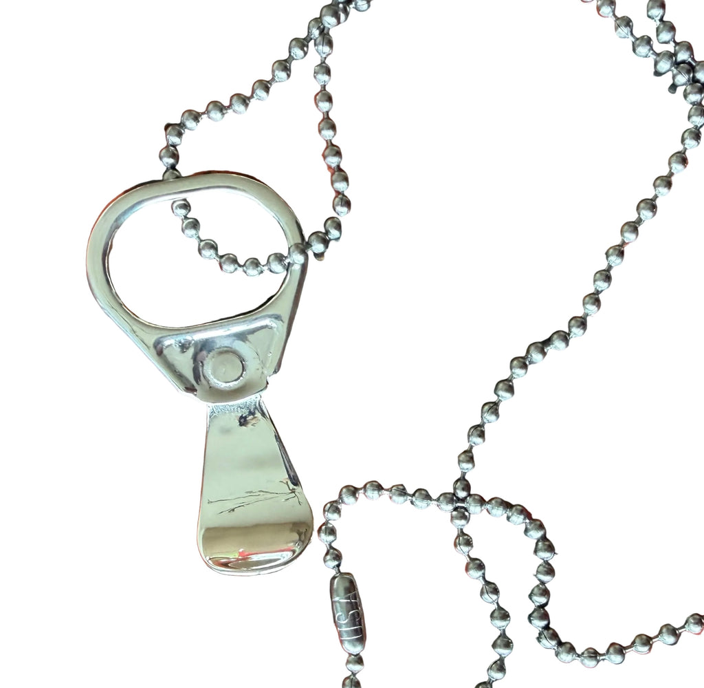 Sterling Silver on Silver Chain - Bit Pop AUSTIN