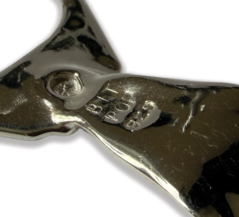Bit Pop AUSTIN - Silver Pendant Necklace