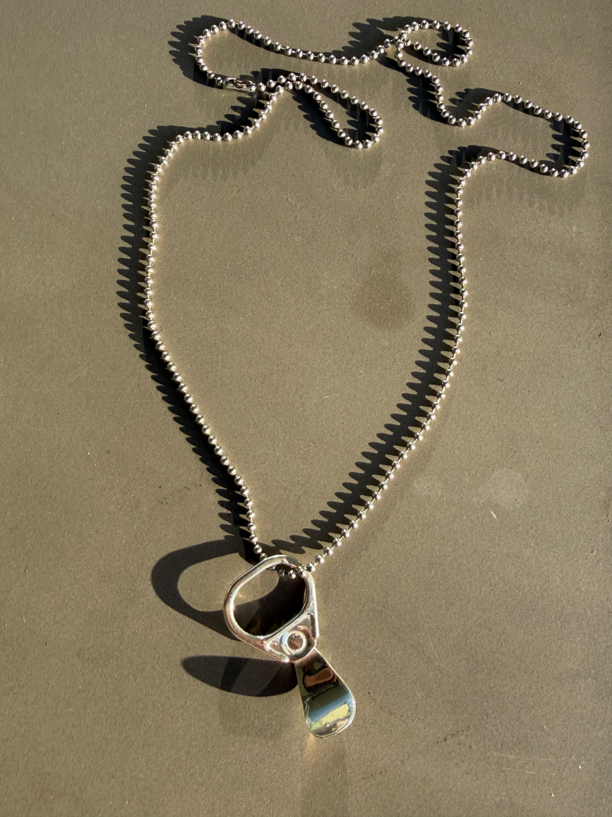 Bit Pop AUSTIN - Sterling Silver Pendant Necklace