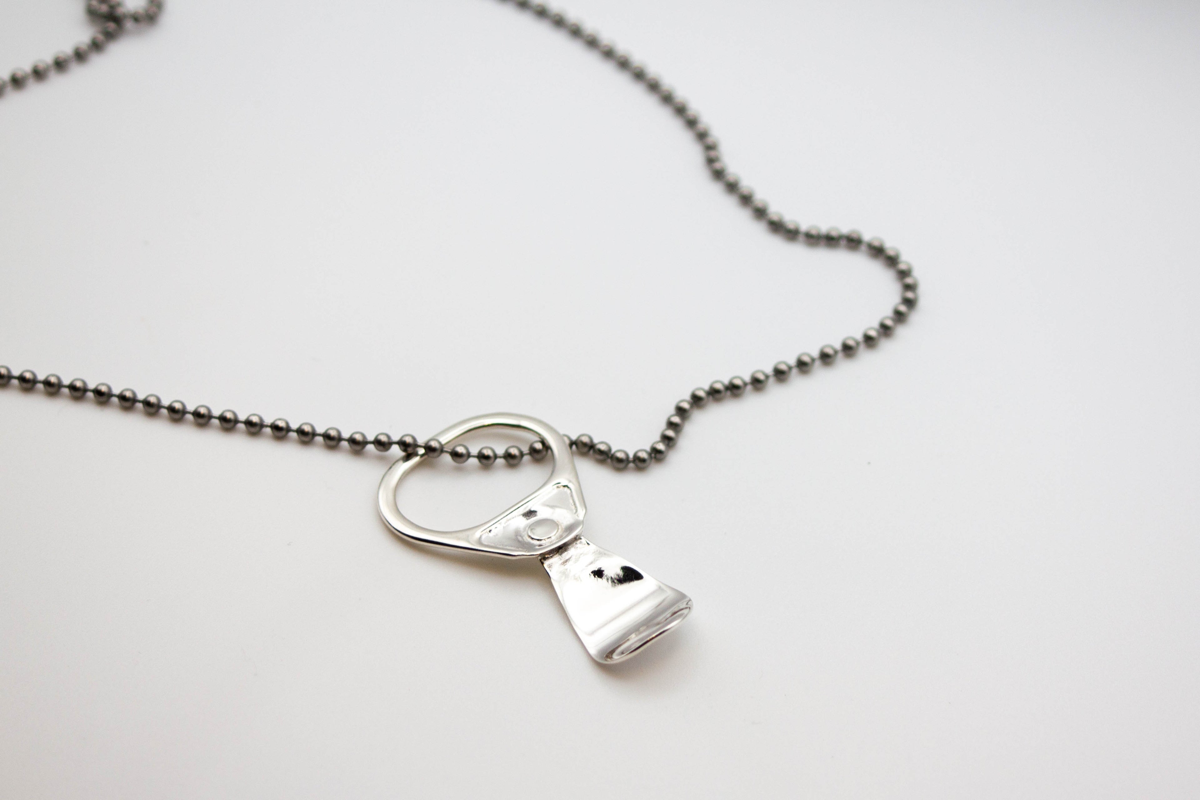 Sterling Silver on Silver Chain - Bit Pop AUSTIN