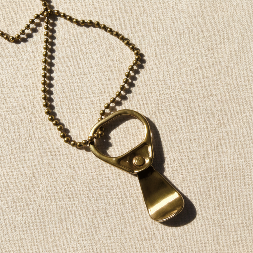 Bit Pop AUSTIN - Bronze Pendant Necklace